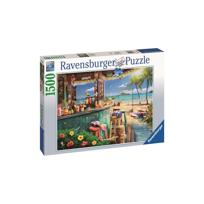 Puzzle Ravensburger Le bar du bord de plage 1500 pièces