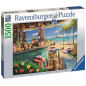 Puzzle Ravensburger Le bar du bord de plage 1500 pièces