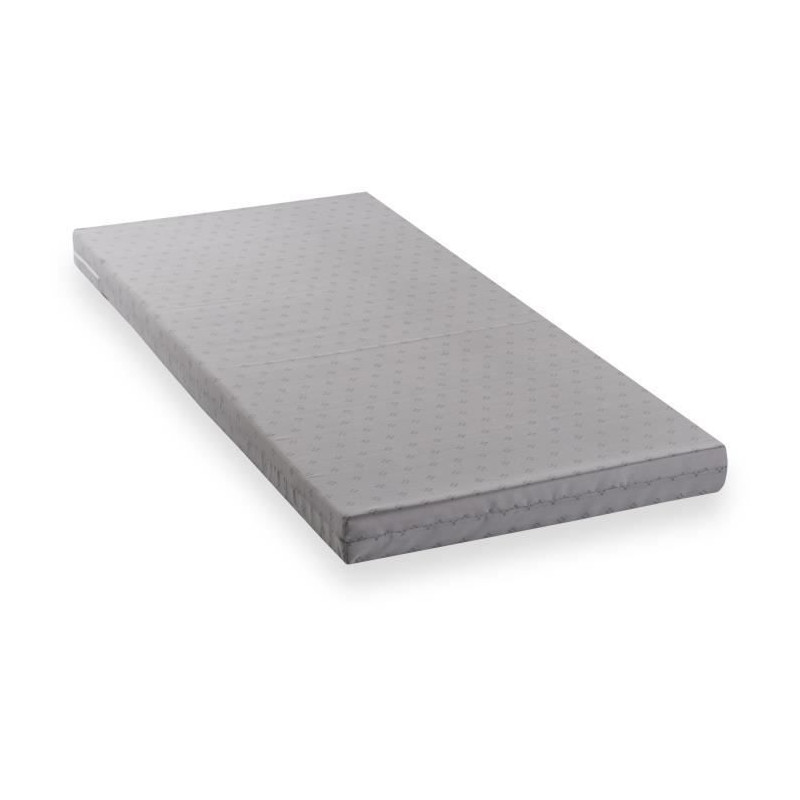 Matelas mousse - 90 x 190cm - Ferme - Livré roulé - DEKO DREAM - UNO