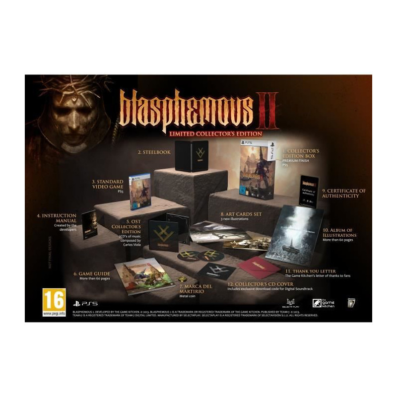 Blasphemous II - Jeu PS5 - Limited Collector's Edition