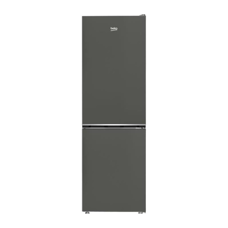 Réfrigérateur combiné pose libre - BEKO - B1RCNE364G - Froid ventilé - Classe E - 316 L - 66,3 x 59,5 x 186,5 cm - Manhattan