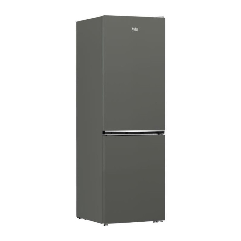 Réfrigérateur combiné pose libre - BEKO - B1RCNE364G - Froid ventilé - Classe E - 316 L - 66,3 x 59,5 x 186,5 cm - Manhattan