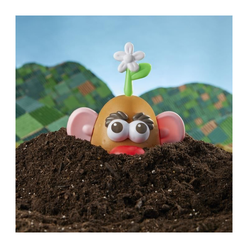 Mr. Potato Head Goes Green, 15 pieces en matiere plastique d'origine végétale, jouet pour enfants