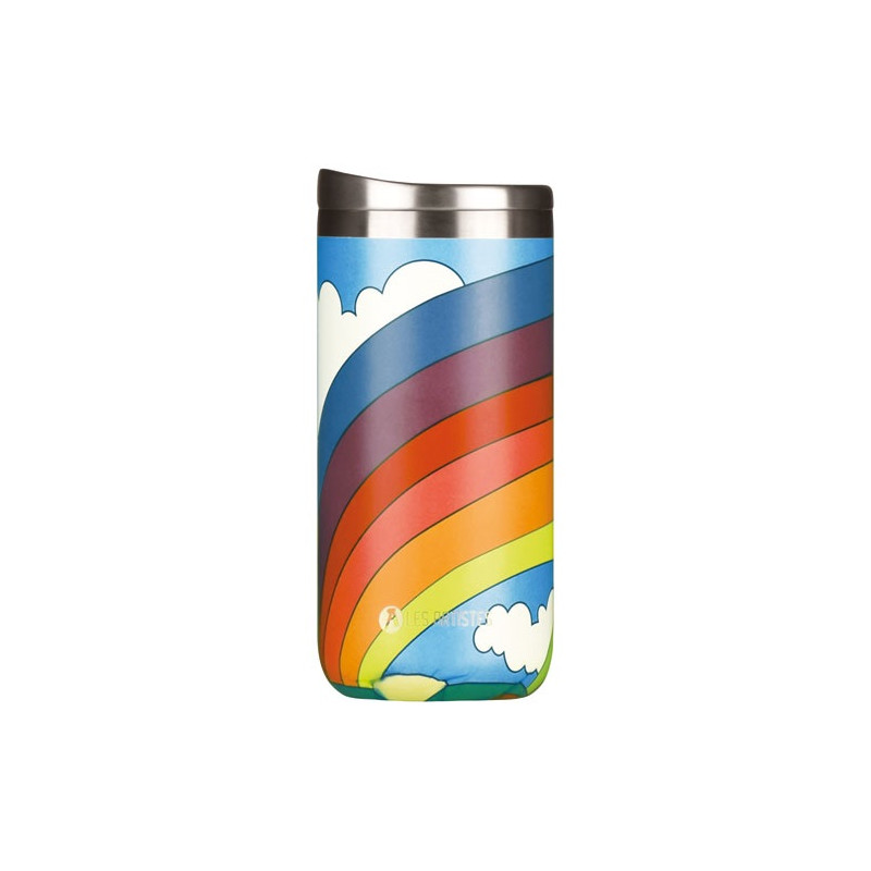 LES ARTISTES MUG ISOTHERME 500 ML RAINBOW ARC-EN-CIEL LES ARTISTES - A-4328