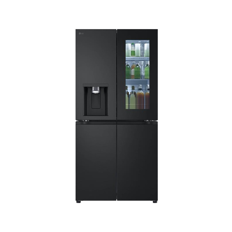 LG Ref multi-portes, 508L, InstaView™, Door Cooling™, UVnano™, design port LG - GMG860EPBE