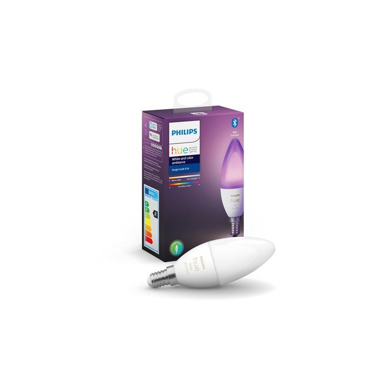 Ampoule connectée Philips Hue White & Color E14