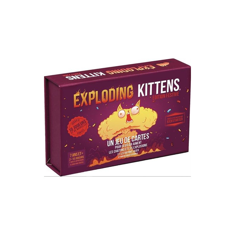 Jeu d’ambiance Asmodee Exploding Kittens Party Pack Edition