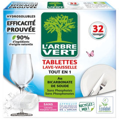 L'ARBRE VERT ARBRE VERT TABLETTE LAVE VAIS.32 DOSES L'ARBRE VERT - 30593