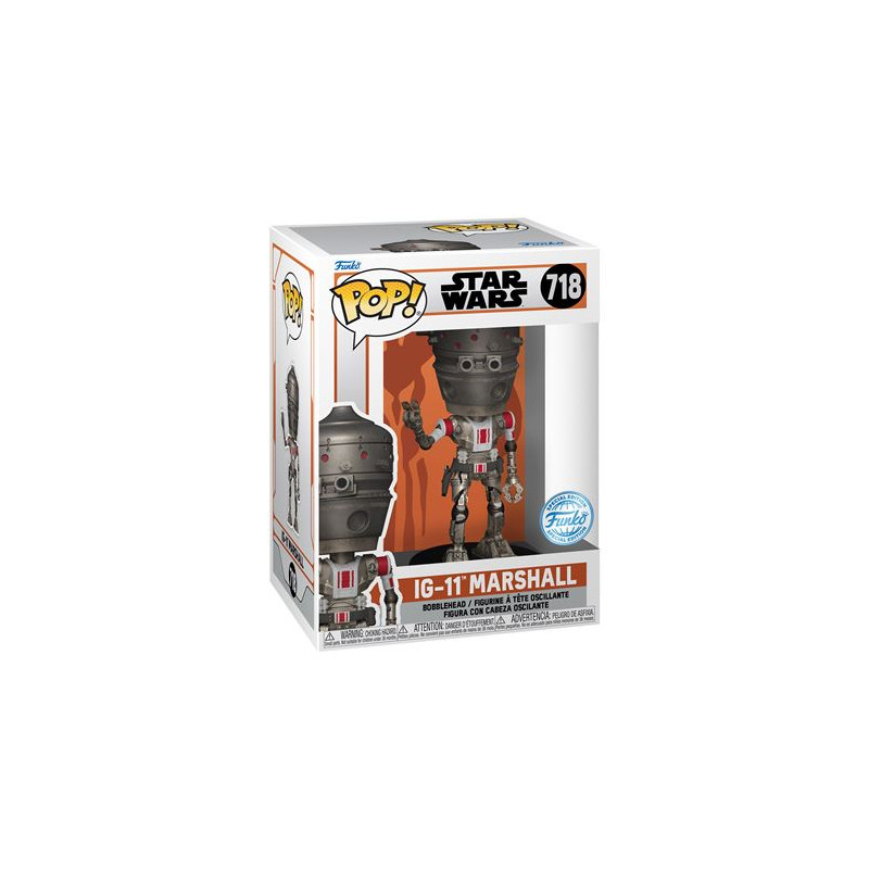 Figurine Funko Pop Star Wars The Mandalorian S10 IG 11 Marshall