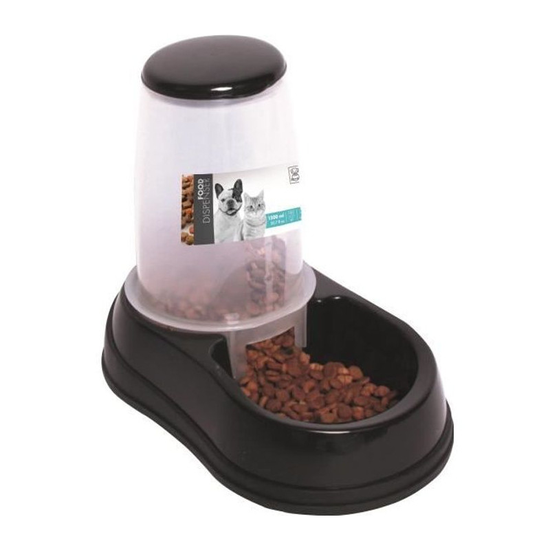 MPETS Distributeur de croquettes FOOD DISPENSER - Pour chat et chien - 1500ml - Bleu