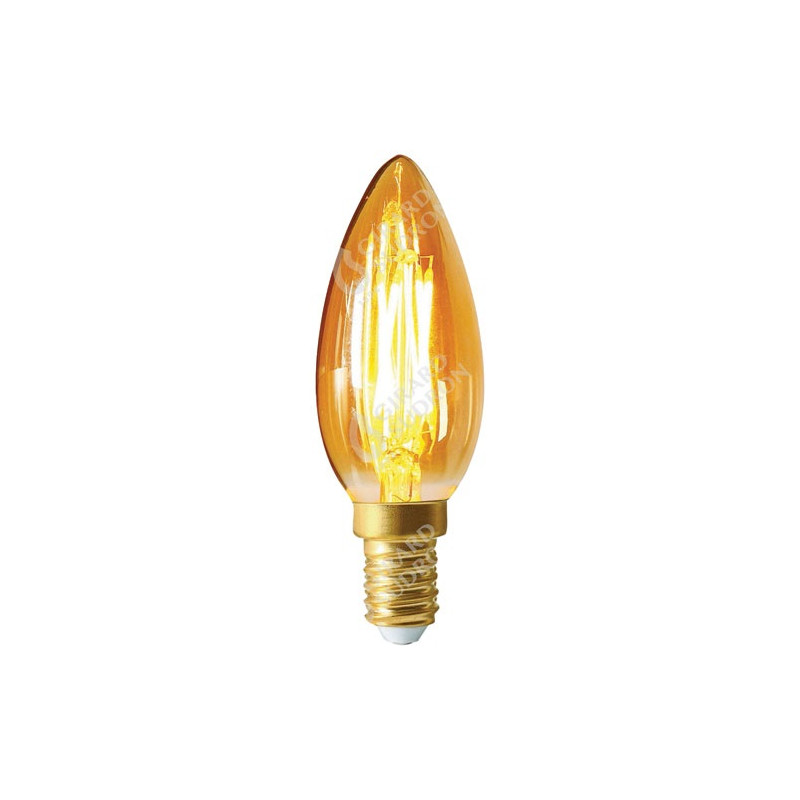 GIRARD SUDRON LED FLA.LISSE C35 FIL.5W E14 AMBREE GIRARD SUDRON - 713515