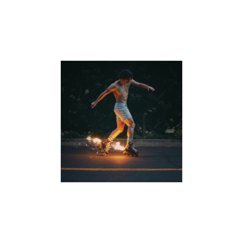 Fireworks And Rollerblades Vinyle Transparent