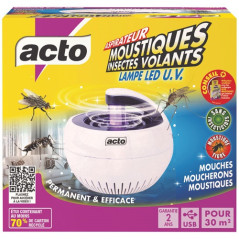 ACTO ASPI.MOUSTIQ.INSECT.VOLANTS LAMPE LED ACTO - LAMP11