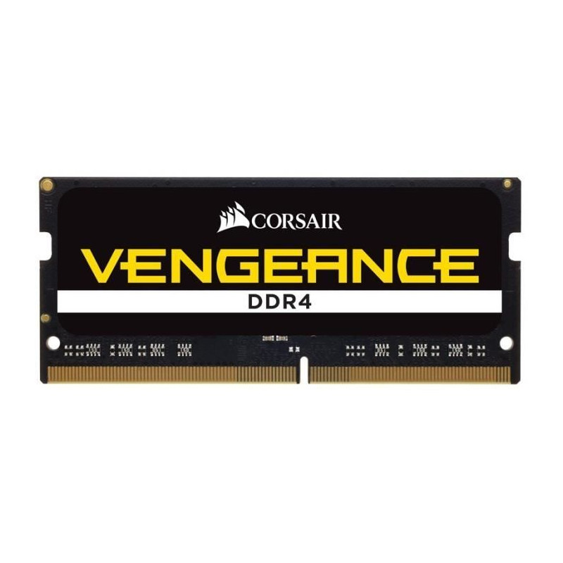 CORSAIR Mémoire PC Portable DDR4 - Vengeance 16 Go (1 x 16 Go) - 2400 MHz - CAS 16 (CMSX16GX4M1A2400C16)