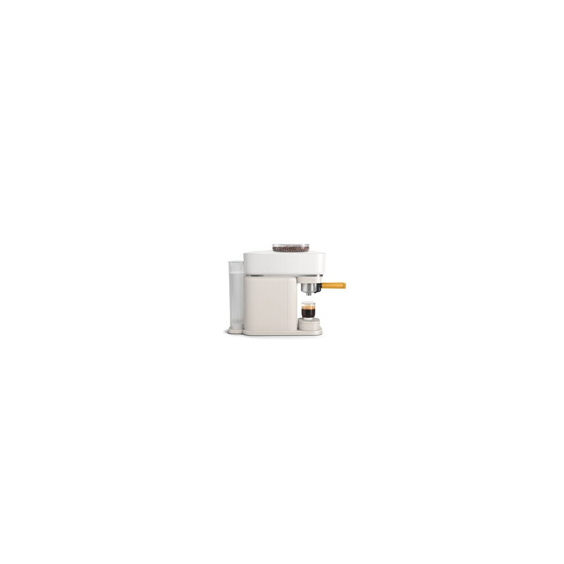 Expresso avec broyeur Philips BAR300 03 Baristina Blanc Porte filtre jaune