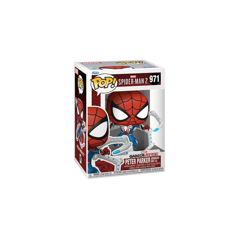 Figurine Funko Pop Games Spider Man 2 Peter Parker Suit