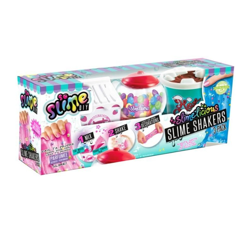 Canal Toys - Slimelicious-Kit créatif pour créer 3 slimes parfumées-5 senteurs a colectionner-SSC 191