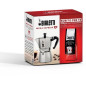 Cafetiere italienne + 1 Café Perfetto Moka Classico - BIALETTI - MOKA - 3 tasses - 0,30 L - Paquet de 250 g - Argent