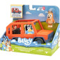 Voiture de Bluey - BLUEY - Véhicule familial avec figurine Chilli et accessoires