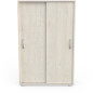 Meuble de rangement - Entrée - 2 portes coulissantes - Chene topanga - 106 x 33 x 106 cm - NEXTY - DEMEYERE