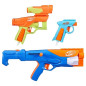 NERF Pack 3 blasters N Series Gear Up, pistolet a fléchettes, 18 fléchettes Nerf N1 compatibles uniquement avec les blasters