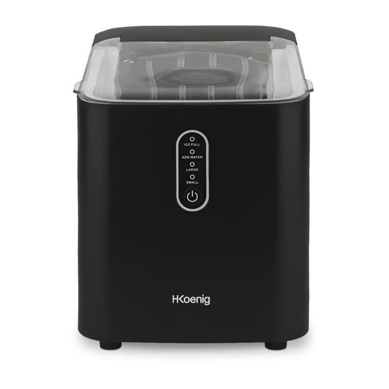 Machine a glaçon - HKoeNIG - KUB14 - 12 kg - 1L - 120 W - Noir