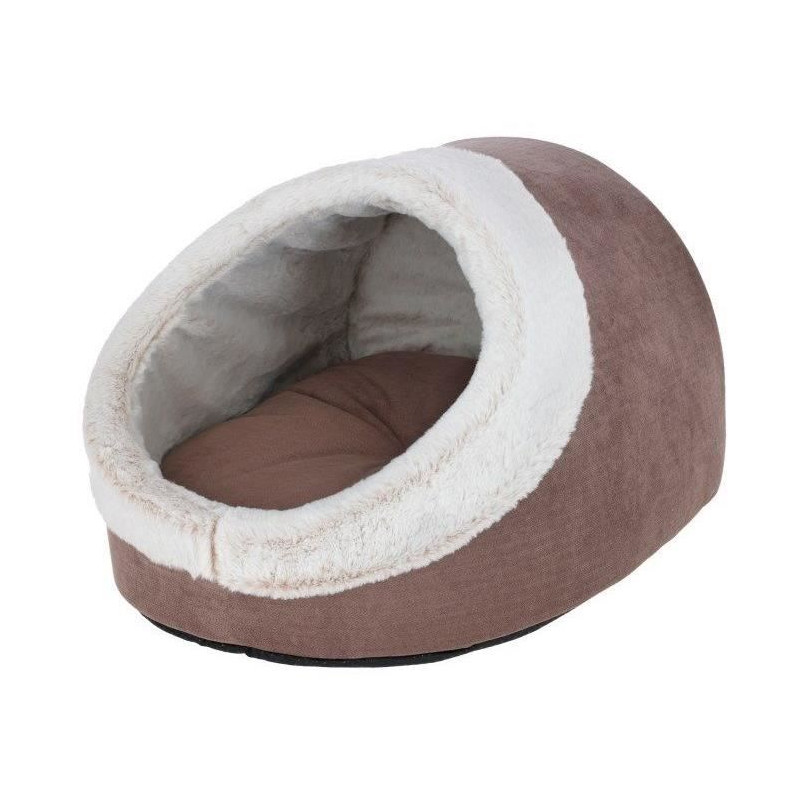 Igloo pour chats - KERBL - JANA - 43 x 54 x 35 cm - Marron