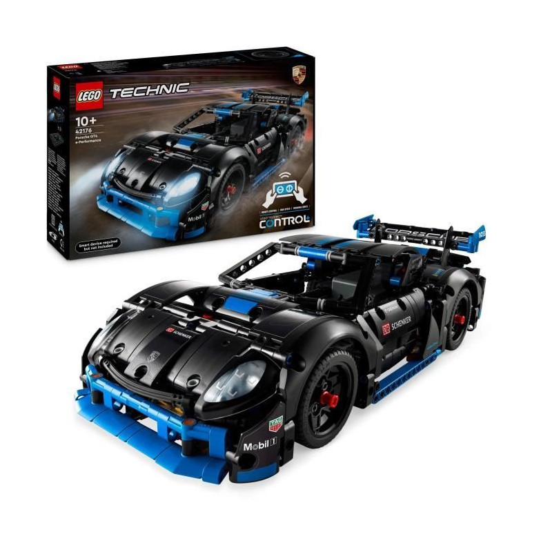 LEGO Technic 42176 Voiture de course Porsche GT4 e-Performance - Modele télécommandé