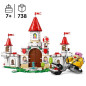 LEGO Super Mario 71435 Combat Contre Roy au Château de Peach - Set Personnages Nintendo