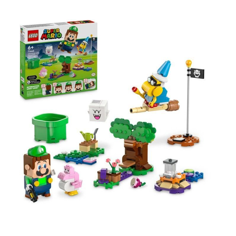 LEGO Super Mario 71440 Les Aventures de LEGO Luigi Interactif - Set - Cadeau Nintendo