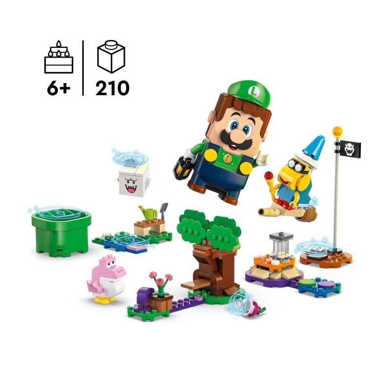 LEGO Super Mario 71440 Les Aventures de LEGO Luigi Interactif - Set - Cadeau Nintendo