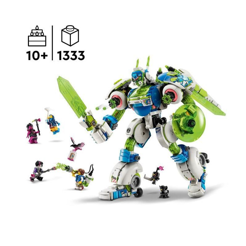 LEGO DREAMZzz 71485 Mateo et Z-Blob, le Robot Chevalier - Jouet avec 4 Minifigurines