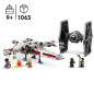 LEGO Star Wars 75393 TIE Fighter et X-Wing a Combiner - Maquette a Construire