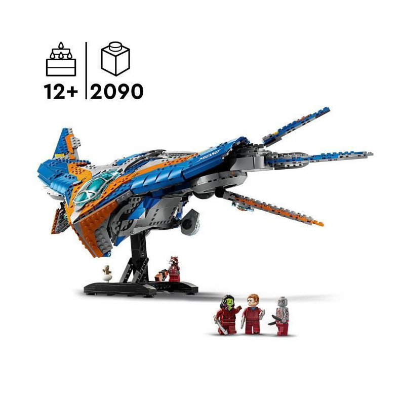 LEGO Marvel 76286 Les Gardiens de la Galaxie : le vaisseau Milan, Véhicule spatial