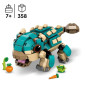 LEGO Jurassic World 76962 Bébé Bumpy, l'ankylosaure - Pour les fans de La Colo du Crétacé