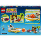 LEGO Sonic the Hedgehog 76997 Le bateau d'aventures de Tails, Jouet interactif