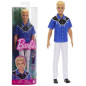 Barbie-Fashionistas-Poupée Ken blond look western HRH25