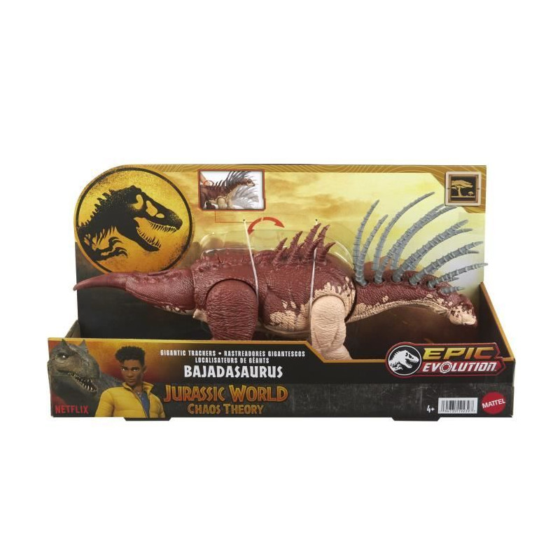 Jurassic World-Bajadasaurus Méga Action-Figurine articulée HTK80