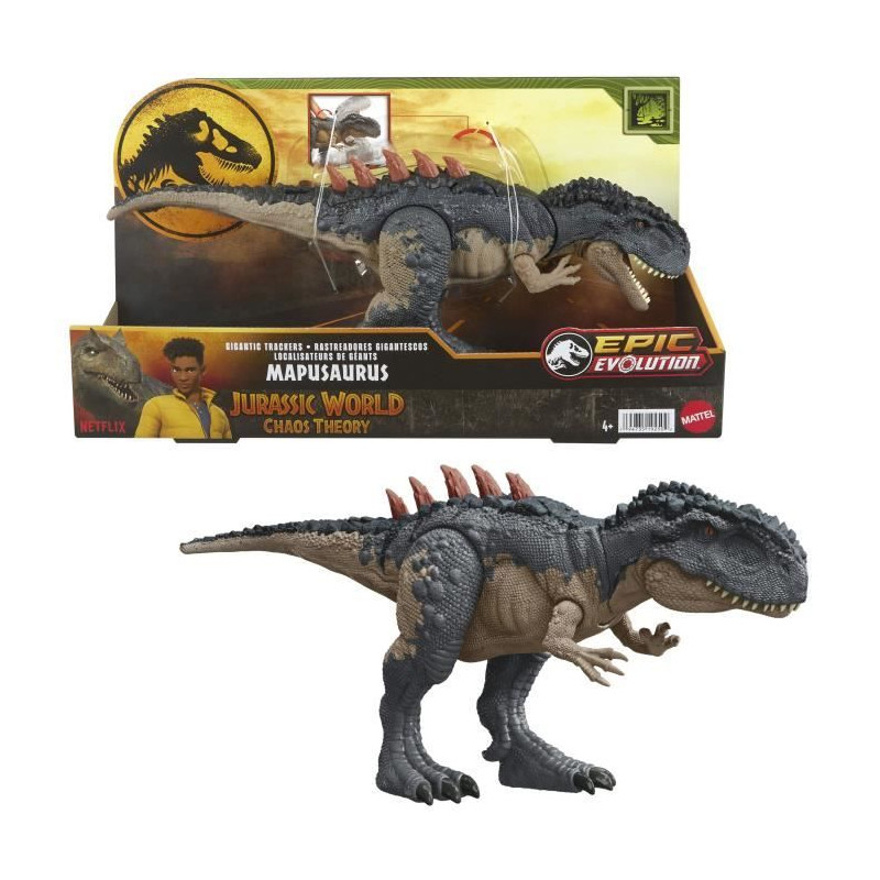 Jurassic World-Mapusaurus Méga Action-Figurine articulée de dinosaure HTK81