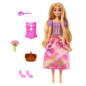 Mattel-Princesses Disney Spin & Reveal-Poupée Raiponce avec surprises HTV86