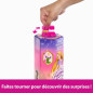 Mattel-Princesses Disney Spin & Reveal-Poupée Raiponce avec surprises HTV86