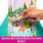 Mattel-Princesses Disney Spin & Reveal-Poupée Ariel avec 11 surprises HTV88