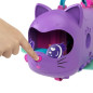 Polly Pocket-Avion Chaton Transformable-Coffret avec 2 mini-figurines HWP19