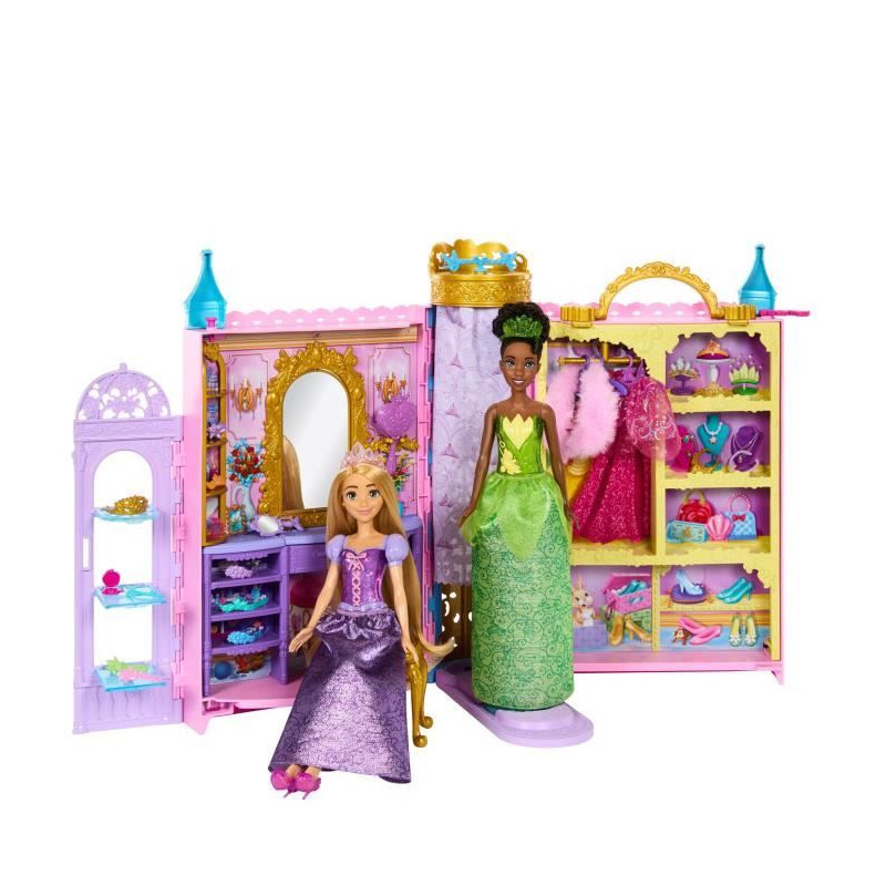 Princesses Disney-Pretes pour le bal-Coffret dressing HXC20