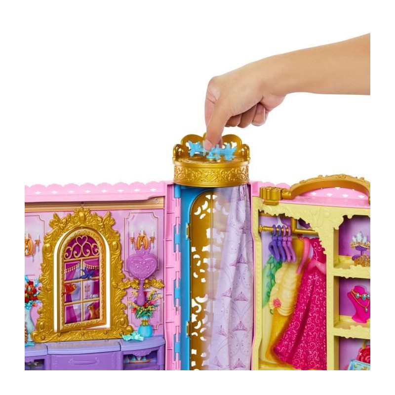 Princesses Disney-Pretes pour le bal-Coffret dressing HXC20