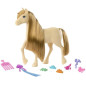 Barbie – Barbie Mysteries : The Great Horse Chase-Poney et accessoires HXJ36