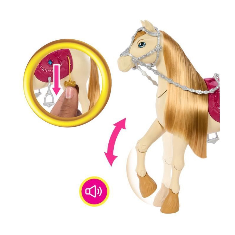 Barbie – Barbie Mysteries : The Great Horse Chase Barbie et son cheval HXJ42