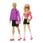 Barbie-Fashionistas-Coffret poupées et accessoires patins a roulettes HXK90