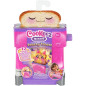 Toasty - MOOSE TOYS - COOKEEZ MAKERY - Peluche parfumée en forme de toast, grille-pain interactif