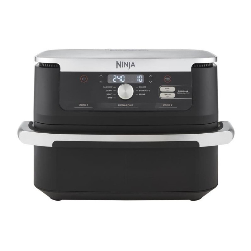 Friteuse sans huile - NINJA - AF500EU - Foodi Flex - 10,4 L - 32,7 x 49,6 x 31,6 cm - Noir